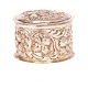 Baroque silver wafer box by Thore Sørensen, Aalborg, Denmark, 1704-32. H: 6cm. D: 8,6cm