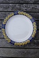 Blue Pheasant Danish faience porcelain, cover plates 29.5cms