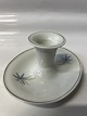 Bing & Grondahl Apollon Candlestick ovalHeight 6 cm.