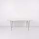 Piet Hein Superellipse Sofabord i Hvid Laminat for Fritz Hansen