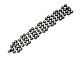 Bøje sølvBredt armbånd fra ca. 1950