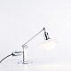 Poul Henningsen PH 2/1 Klaver/Kiplampe, Bordlampe i hvid Opalglas for Louis Poulsen
