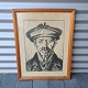 Knudaage Larsen Tryk61x46 cm