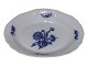 Blå Blomst SvejfetLille halvdyb asiet 18,9 cm. fra ca. 1790-1810