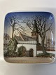 Bing & Grondahl Square dish Skive new church.Dec. No. 1573-5455