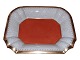 Royal CopenhagenLarge Red platter - also for hangning