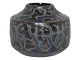 Bing & Grondahl art potteryMiniature TEST vase with great glaze by Cathinka Olsen