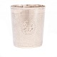 Danish Baroque Silver cup by Thomas Hansen Pop, Aalborg, 1702-29. H: 9,4cm. W: 151gr