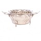 Danish silver sugar bowl by I H Røschke, Copenhagen, 1754-93, dated 1754. H: 7,3cm. W: 259gr