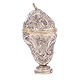 Danish silver vinaigrette 1755. H: 8cm