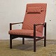 Teak lænestol Høj ryg og pude99,5 cm