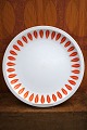 Retro middags tallerken fra Lyngby Porcelæn (Danild) fra 60érne.i mønsteret Orange Lotus...