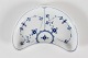 Royal CopenhagenBlue Fluted PlainCrescent shaped serving platter 155
