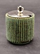 Arne Bang  jar with lid in fluted stoneware