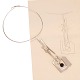 Anni & Bent Knudsen sterlingsilver pendant designed in cooperation with sculptor Robert Jacobsen. Size: 13,5x4cm