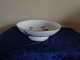 Blue Flower Curved with gold Danish porcelain. Round bowl on foot No 1532