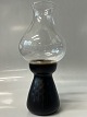 Royal Copenhagen stoneware, candlestick for tealights with glass dome.