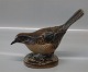 B&G Art Pottery bird 2405 Blackbird 21 cm Emil Petersen