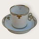 Royal CopenhagenThin cup with gold decoration#142/9094*DKK 600