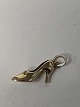 High-heeled shoes Pendant/Charms in 14 carat gold.Height: 1.9 cm.