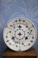 Blue fluted / blue painted lunch plate in hotel porcelain / iron porcelain from Bing & Grondahl...