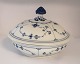 Royal Copenhagen. Blue fluted, plain. Round lidded dish. ...