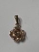 Rose in Charms / Pendant 8 carat Gold.Height 1.7 cm.