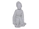 Hvid Royal Copenhagen figurAmager dreng med ...