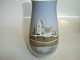 Bing & Grondahl Vase, White Danish churchDec. No. 1302-6210
