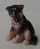 Royal Copenhagen figurine 0754 RC Alsatian Puppy 7.5 cm Mini Dog Collection German Shephard
