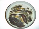 Royale Copenhagen / Aluminia Fajance Round dish.