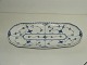 Royal Copenhagen halvblonde musselmaletaflang fad