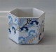 B&G 6-sided vase Grethe Halling Koch Prism B&G 1817-5468 - 6 sided Vase Design Annegrethe Halling Koch 10 x 12 cm  blue, Prisme