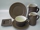 Umbra Kronjyden  Art Pottery tableware "Umbra" brown version of azur