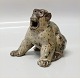 Royal Copenhagen Art Pottery 20192 RC Sitting Monkey 11 x 14 cm; Knud Kyhn March 1929
