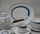 Comet B&G porcelain B&G : White base with blue decoration, form 678 
