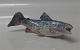 Dahl Jensen fiskefigur 1387 Ørred 19 cm (Erling Vangedal-Nielsen)