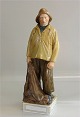 Royal Copenhagen  figurine Sailor with fishingnet  12214 RC Skagen 13.25" / 33.5 cm Carl Martin-Hansen (1877-1941)
