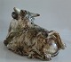Royal Copenhagen Art Pottery 2595 RC Large Bull Knud Kyhn ca 25 x 38 cm