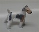 Royal Copenhagen figurine 3170 RC Wire haired fox terrier Th. Madsen  8 cm