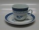 0991-11 Large office coffee cup D: 9.5 cm H: 8 cm (084) Aluminia Faience Tranquebar