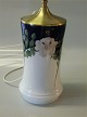 Signed Unique Art Nouveau Royal Copenhagen Vase RC Lamp Rose Signed JJ Pre-1923 22 cm without the lamp mountings