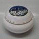 Kongelig Dansk 1535-499 Kgl Bonbon dåse med blomsten og bien pre-1923 painter #86