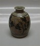 Royal Copenhagen Art Pottery RC Vase 11 cm Signed ER, Erik Reiff