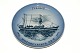 Ship plate "FYRSKIB" year # 1987 Bing and GrondahlDeck # 12213 / # 619Danish Navy No. II