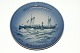 Bing & Grøndahl, Ship plate No. 12 - 1982 Wheel Steam Ship "Riberhus" 1875 - 1920