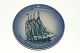 Ship plate "SKONNERTEN" year # 1980 Bing and GrondahlDeck # 4880 / # 619Danish Navy No. 10