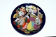 Oriental Music Plate No. 2 Mandolin Player