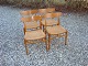 Hans Wegner stole i egetræ i meget fin stand model CH 23.5000 m2 udstilling
