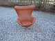 Arne Jacobsen Ægget i Cognac farvet skind fin stand 5000 m2 udstilling
